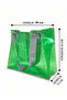 R&M Promotional Waterproof Transparent Pvc Women's Beach and Shoulder Bag - Green Color Optional Handle - 4