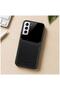 Samsung Galaxy S21 Fe 5g Compatible Case Lens Leather Case Black - 4