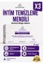 3-Pack Intimate Area Cleaning Wipes |   Daily Hygiene and Refreshing Care (20*3 Bottles)
