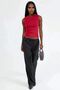 Busem Crew Neck Sleeveless Basic Blouse - 5