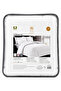 5-Piece Premium White Comforter Bedding Set | 160 x 220 cm Comforter | 120 x 200 x 30 cm Fitted Sheet | 300 Thread Count | 100% Cotton with Premium Microfiber Filling - 4