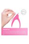 Professional Acrylic Nail Clipper, Stainless Steel Artificial Nail Trimmer, Different Cutting Styles, Pink - 3