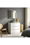NISSEDAL Mirror, white, 65 x 65 cm - 2