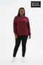 Women's Large Size Ar Printed Collar Sleeves Skirt Ribana Bisilet Collar Slim Sweatshirt Spr26Bswk956-1