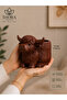 Cute Ox Pen Holder – 3D Printed Decorative Desk Organizer 12cm Height X 13cm Width - 3
