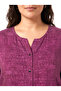 Women's Plus Size Shirt Dress Viscose Fuchsia Buttoned Midi - 6
