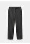 Slim Crop Pants with Thin Stripes - 3