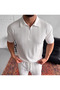 Men's T-Shirt Shorts Pants 3-Piece Set Twill Fabric Regular - 3