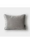 "Taupe" Velvet Flat Cushion Cover - 30X40