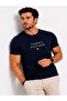 Organic Cotton Chest Embroidery Logo Men's T-Shirt - 6