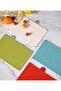 4-Piece Plastic Cutting Board Set with Holder, Non-Toxic Chopping Board Kit for Kitchen - 5