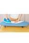 Tabletop Ironing Board with Iron Rest, 32x12 Inches, Metal Mesh Panel, Foldable, Blue - 6