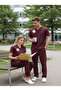 New Regulation Compliant Arma Gifted Burgundy Bachelor/Master's Jersey Stretch Fabric Scrubs - 3