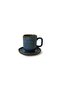 Shizen Blue / Cream Formart Coffee Set 8 Pieces 4 Person Q39-Q44 - 8