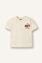 Animal Printed T-Shirt Top and Overalls 2-Piece Set Baby Boy G8516A526Sm - 2