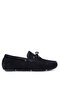 , Men's Genuine Leather Casual Shoes 1611065Ze07912 Navy Blue - 3