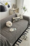 Cotton Fringed Sofa Cover|Multipurpose Cover|Sofa Shawl|Sleeves Covering|Extra Large|180x350 - 2