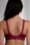 Supportless Wireless Thick Rubberized Gathered Bra - 3