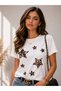 Women's Cotton Star Detail T-Shirt