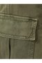 Parachute Pants with Cargo Pocket, Lace-up Waist and Stopper - 6