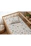 Minora 100% Cotton Ranforce Mother's Side Park Bed Elastic Baby Sheet and Pillowcase Set 70X120 - 35X45 - Farm Animals