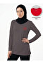 Gray 112 Emergency Health Hijab Long Size T-Shirt
