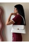 Women's Lale Model White Hand & Shoulder Bag - 2