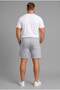 Regular Fit Large Size Straight Leg Gray Shorts H1432Ax26Sm - 4