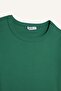 Fitted Crew Neck Ribbed Short Sleeve Basic T-Shirt E0288Ax26Sp - 7