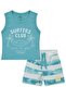 Surfers Club Printed 6-18 Months Set - Green - 3