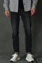 Dillon Smart Jean Men's Trousers Slim Fit Dark Gray - 2