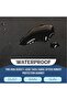 Washing Machine Cover,Washer Cover Dryer Cover Durable Thicker Fabric 2 Zippers Design ,Basic Black - 3