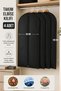 (4 Pcs) Suit Cover with Zipper Clothing Coat Gamboç Dress Cover Protective Storage Bag - Closet Organizer Garment Protection Cover