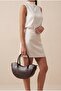 Women's Zipper Closure Hand and Shoulder Bag Foren Brown - 3