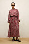 Viscose Patterned Dress Ethnic - 4