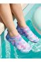 Fish Scale Printed Sole 32- Sea Shoes - Lilac - 5
