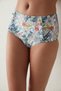 Dream Garden - Multicolored High Ruffle Bikini Bottom