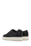Men's Black Laced Leather Casual Shoes 25Sfd 650418 - 5