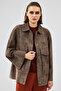 Jennifer Women's Mink Suede Leather Jacket 24Wgd 522810 - 2
