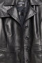 Giselle Women's Black Short Leather Jacket 24Wgd5252U4 - 5
