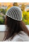 Hair Accessory Beach Accessory White Crochet Cap Hat Bandana