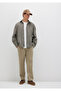 Beige Trousers with Stitching Detail 0010477-86749 - 2