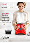 BL3510 2-in-1 Blender 600W 1.75L Jar 2 Speeds Pulse Stainless Steel Blades 2Y - 3