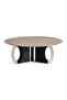 Walton Coffee Table Marble - Silver Black - 5