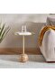 Colette Accent Table Iron - Brown & Gold - 2
