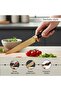 Armas Santoku Knife 31.5cm -gold & Black - 5