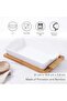 Natura Rectangular Baking Dish With Bamboo Lid 1.4L- White - 7