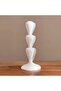 Altay Resin Shell Candle Holder 11.5x11.5x20cm - White - 5