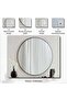 Cielo Wall Mirror Dia 100cm - Black - 3