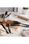 Hezin 6-Piece Kitchen Utensils Set -Black - 2